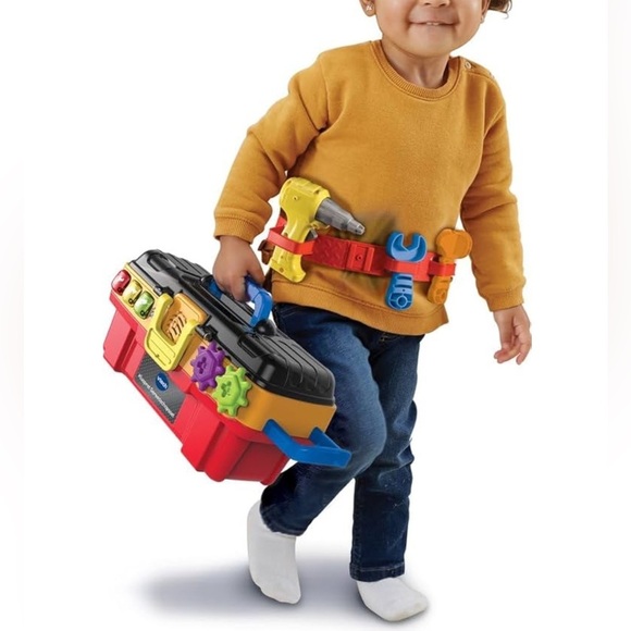 Vtech Kids Drill & Learn Toolbox Pro with Accessories - Picture 3 of 11